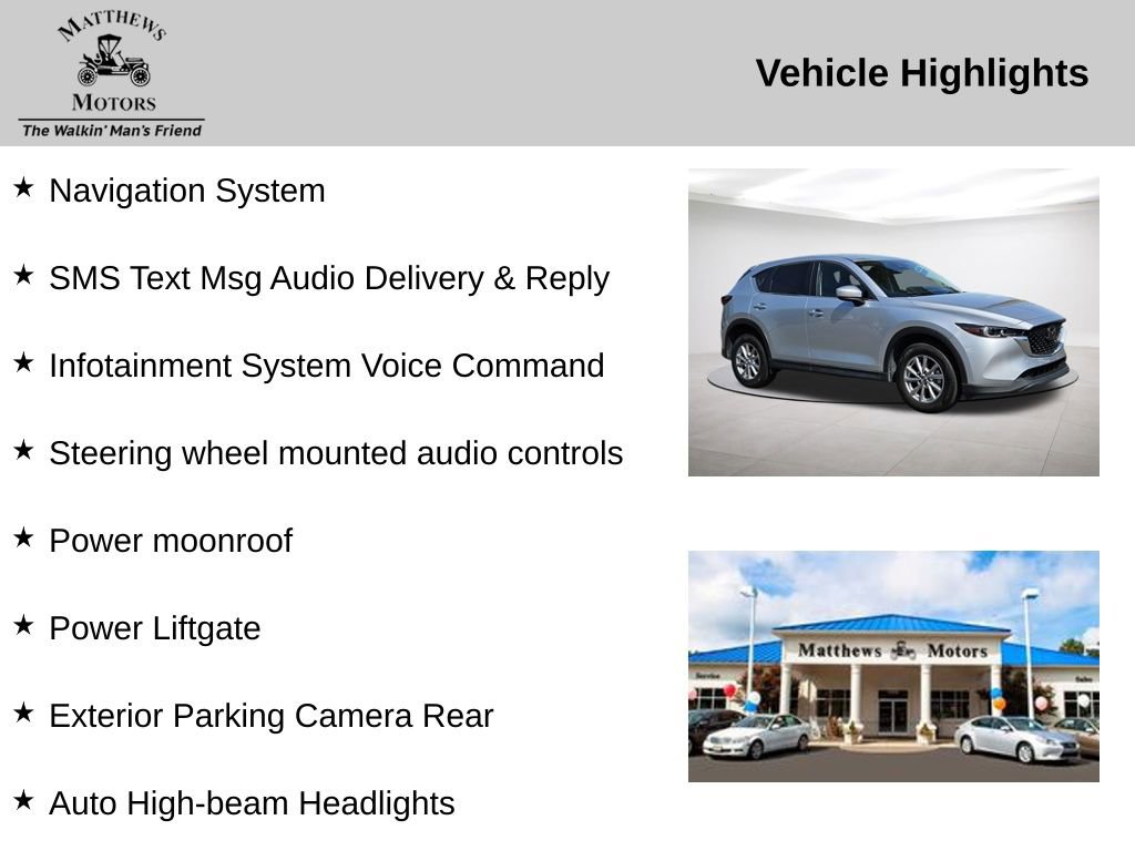 Used 2023 MAZDA CX-5 AWD 2.5 S w/ Preferred Package image 14