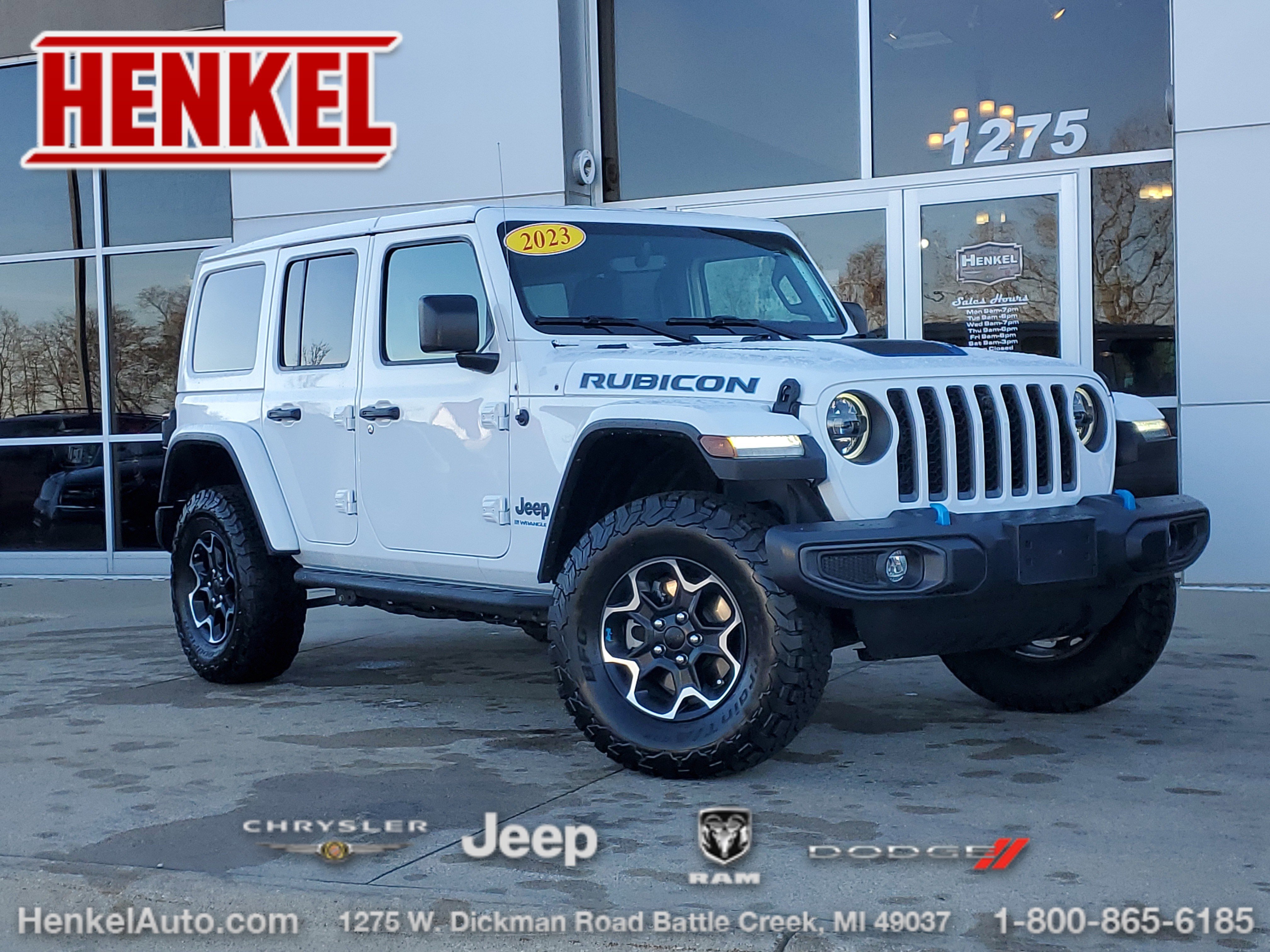 Used 2023 Jeep Wrangler Unlimited Rubicon 4xe