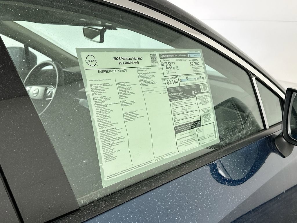 New 2026 Nissan Murano Platinum w/ Cargo Package image 13