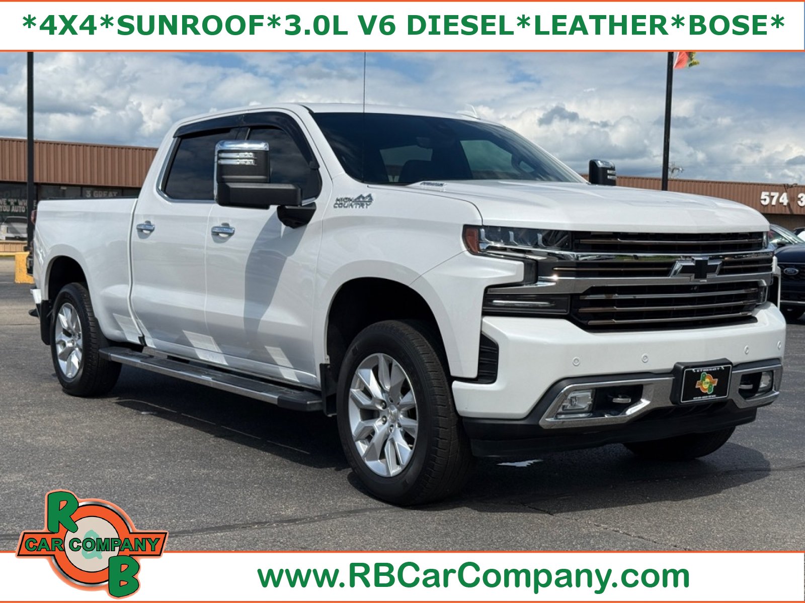 Used 2020 Chevrolet Silverado 1500 High Country w/ Technology Package AWD/4WD image 1