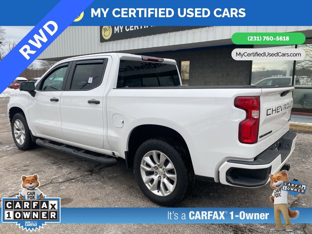 Used 2021 Chevrolet Silverado 1500 Custom w/ LPO, Dark Essentials Package image 7