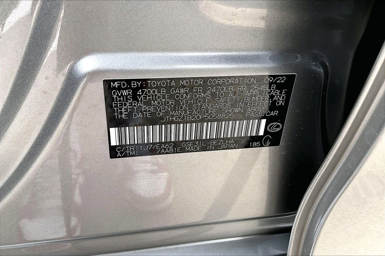 Used 2023 Lexus IS 350 F Sport w/ Navigation Package RWD image 35