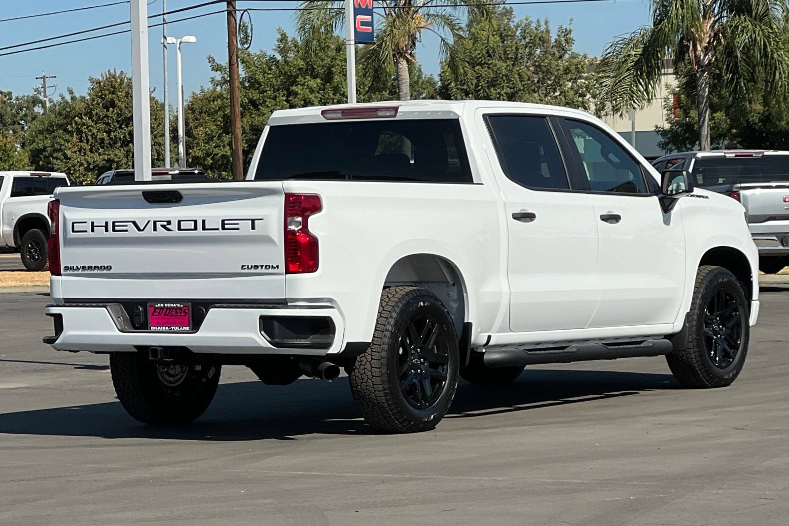 New 2026 Chevrolet Silverado 1500 Custom w/ Turbomax Blackout Package RWD image 4