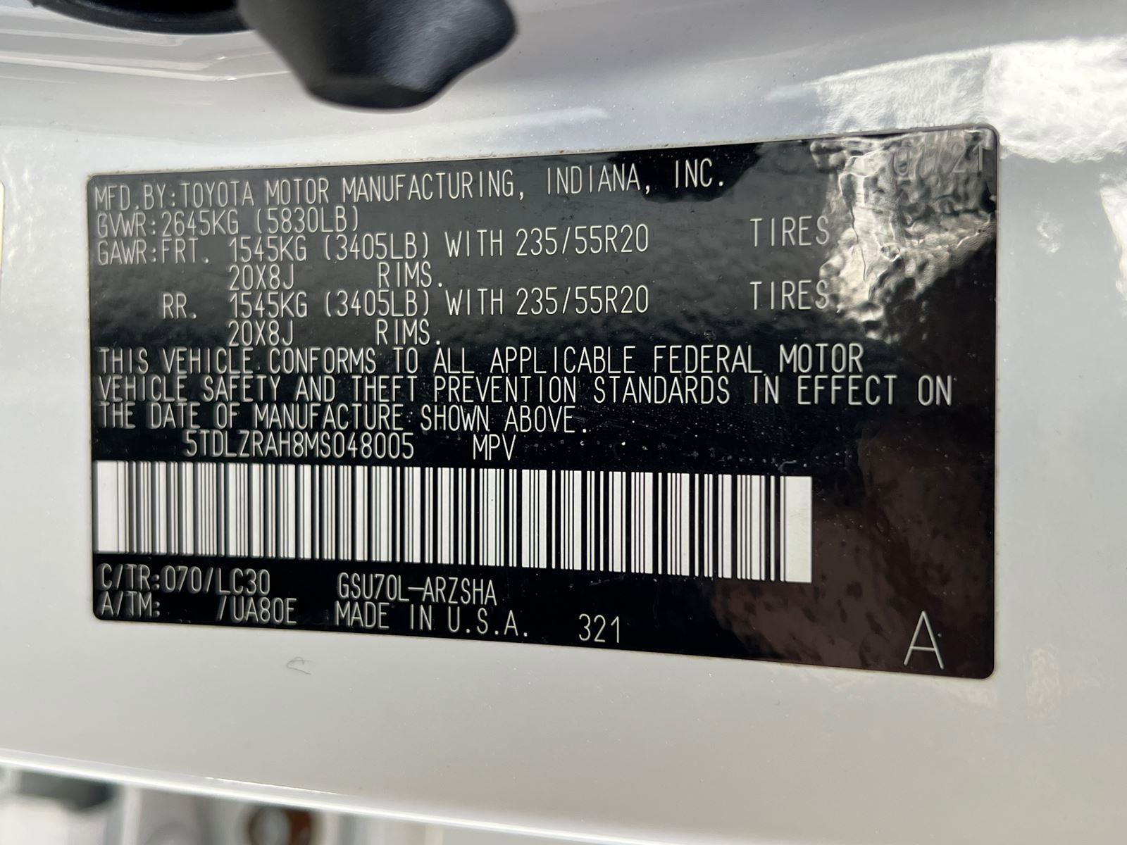 Used 2021 Toyota Highlander XSE image 35