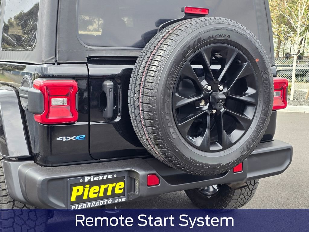 Used 2021 Jeep Wrangler Unlimited Sahara w/ Cold Weather Group AWD/4WD image 8