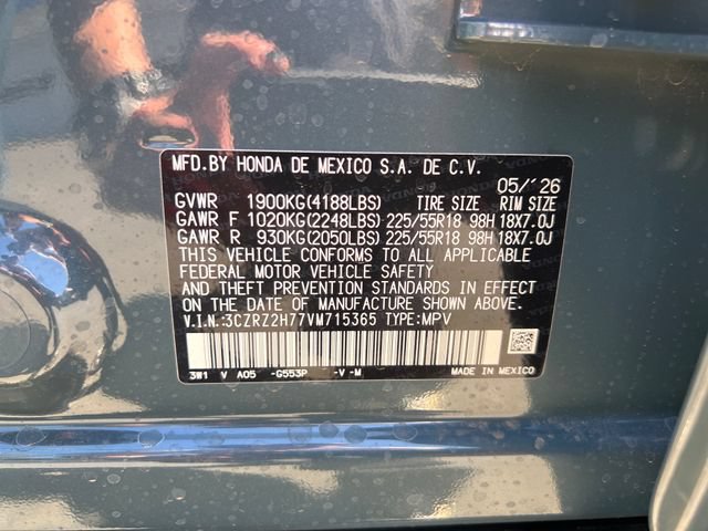 New 2027 Honda HR-V EX-L image 18