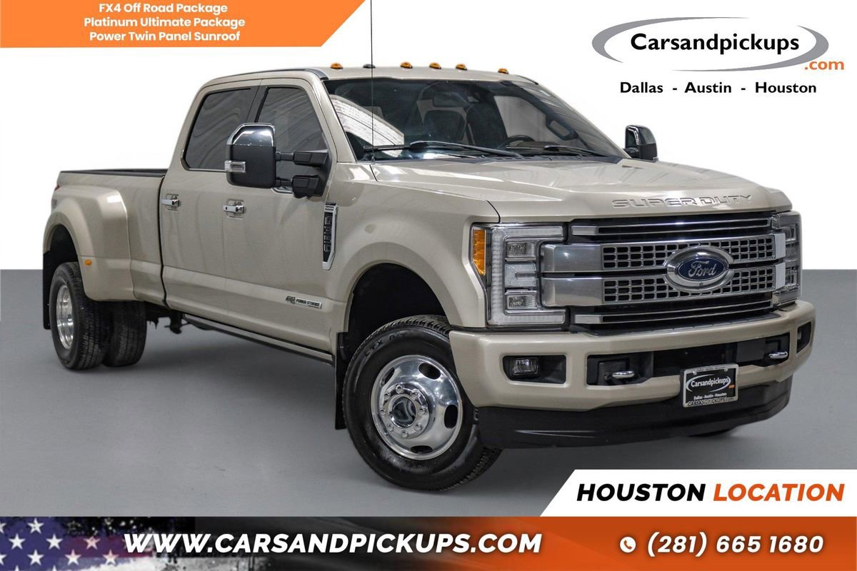 Used 2018 Ford F350 Platinum w/ Platinum Ultimate Package