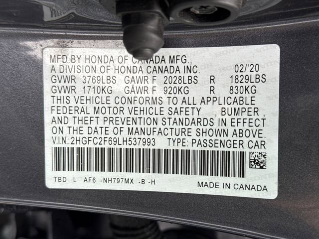 Used 2020 Honda Civic LX image 17
