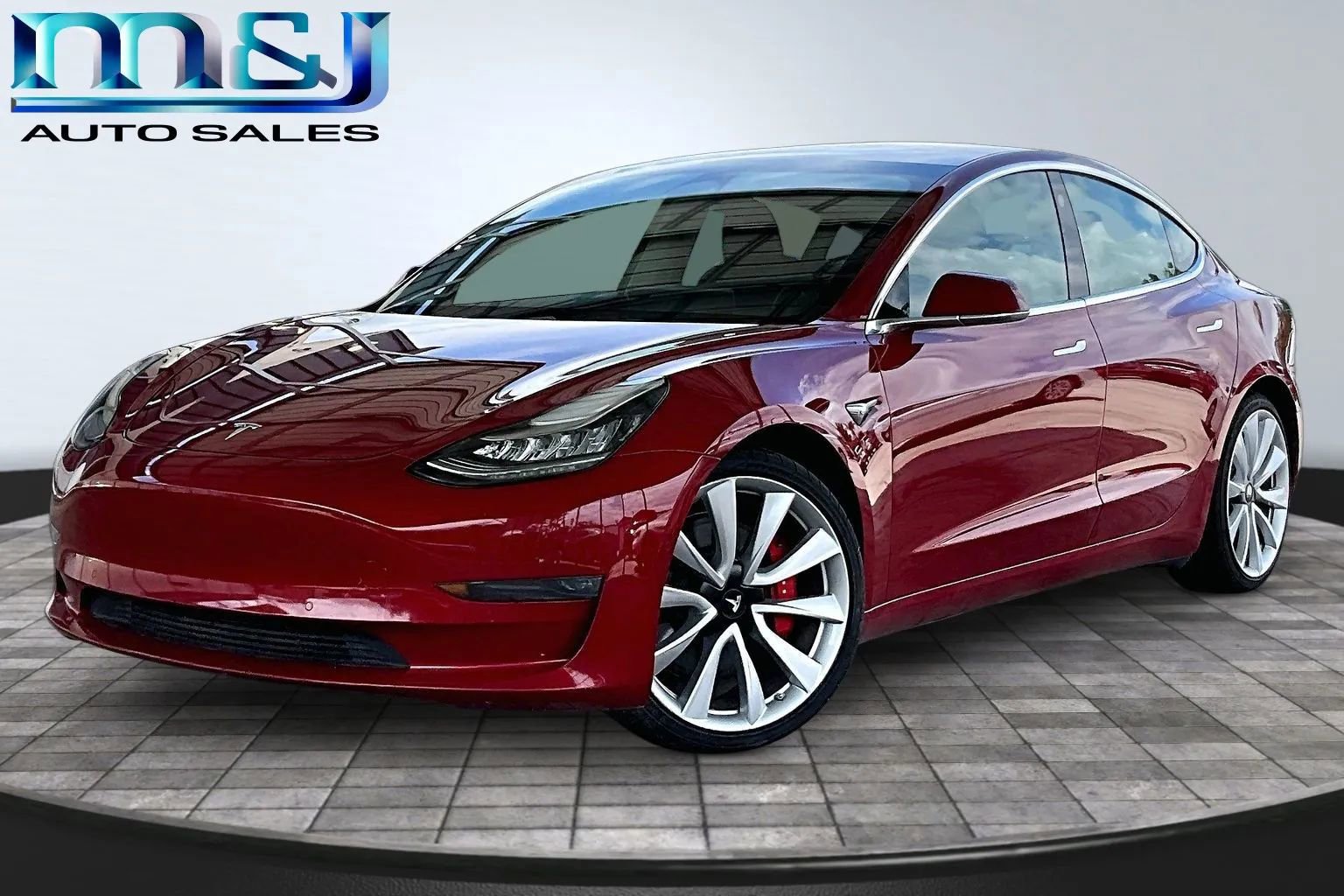 Used 2019 Tesla Model 3 AWD/4WD image 1