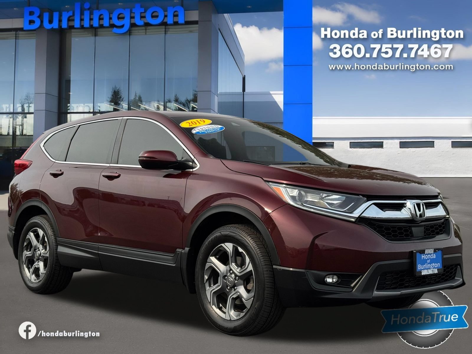 Certified 2019 Honda CR-V EX-L image 10