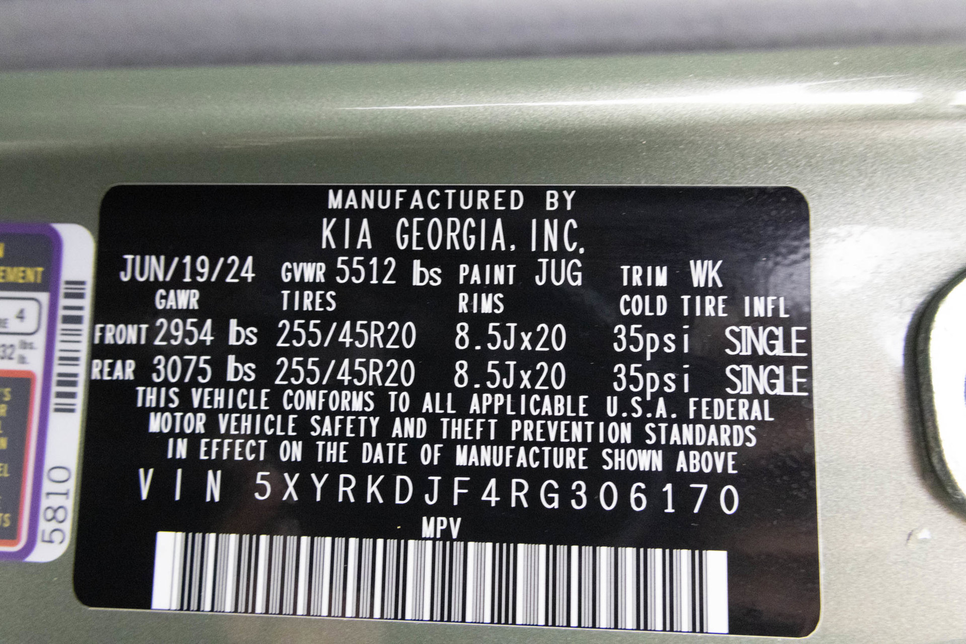 Used 2024 Kia Sorento SX Prestige w/ Sage Leather Package AWD/4WD image 52