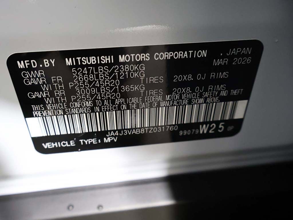 New 2026 Mitsubishi Outlander LE FWD image 48