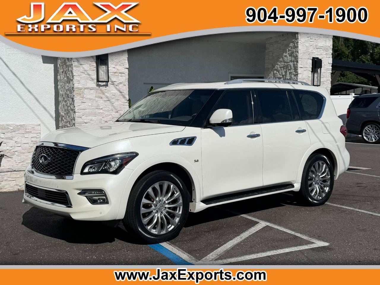 Used 2016 INFINITI QX80 4WD w/ 22" Wheel Package image 1