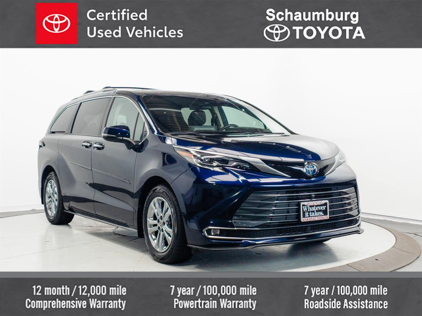 Certified 2024 Toyota Sienna Platinum AWD/4WD image 1