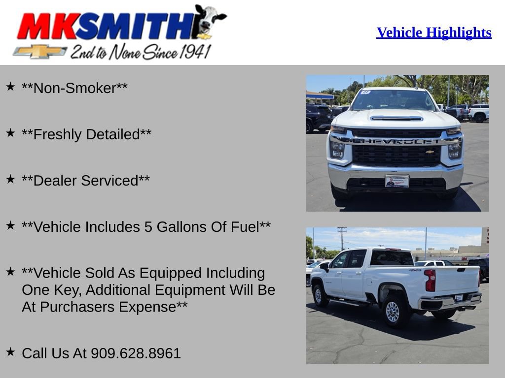 Used 2022 Chevrolet Silverado 2500 LT AWD/4WD image 2
