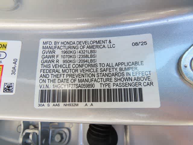 Certified 2025 Honda Accord LX image 25