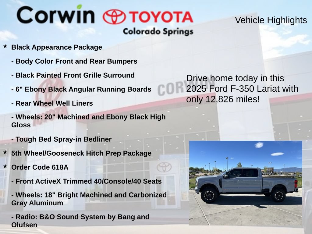 Used 2025 Ford F350 Lariat w/ Lariat Ultimate Package AWD/4WD image 7