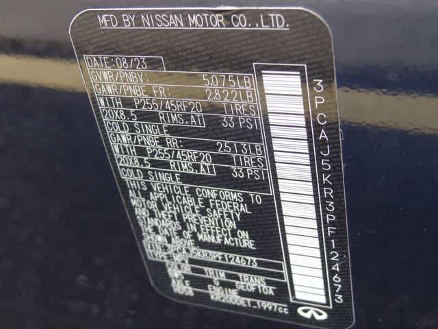 Certified 2023 INFINITI QX55 Essential AWD/4WD image 51