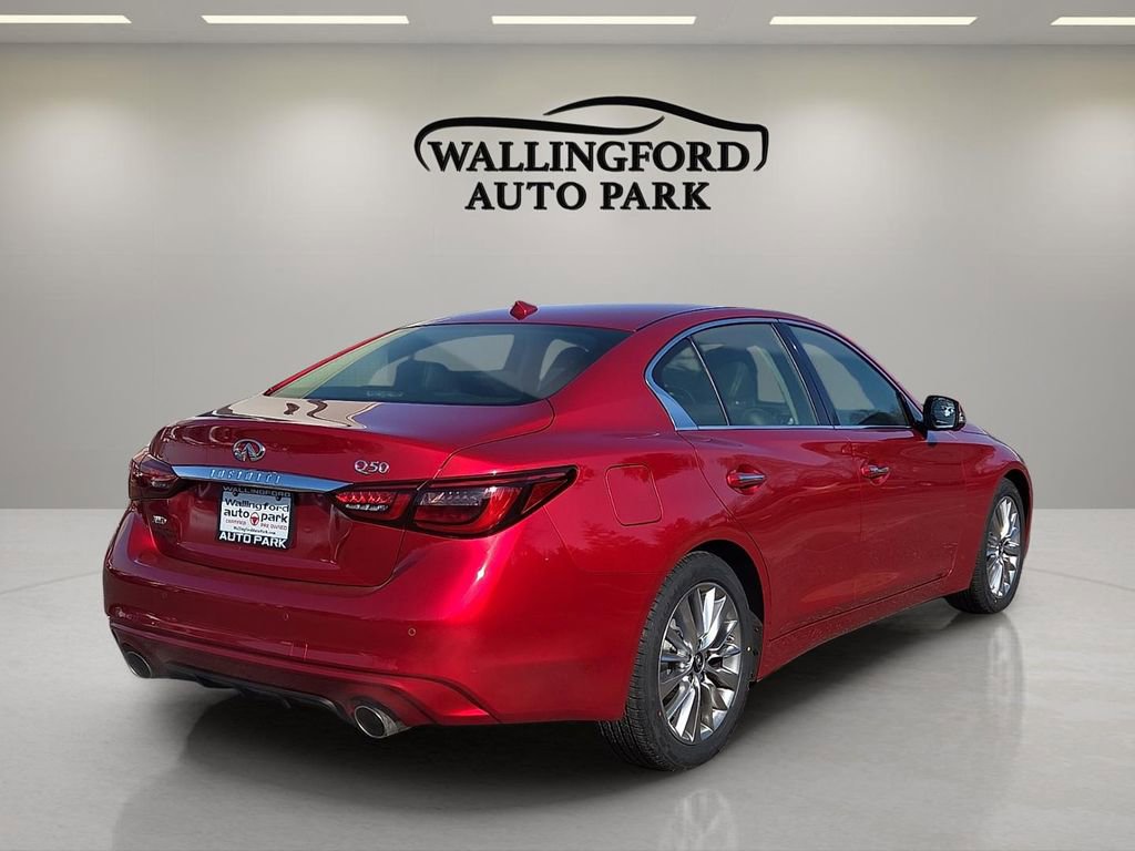 Used 2021 INFINITI Q50 Luxe w/ Seat & Sound Package image 4