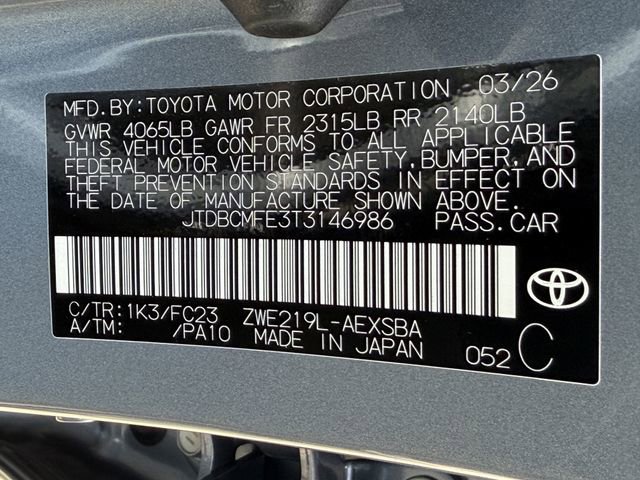 New 2026 Toyota Corolla SE FWD image 26