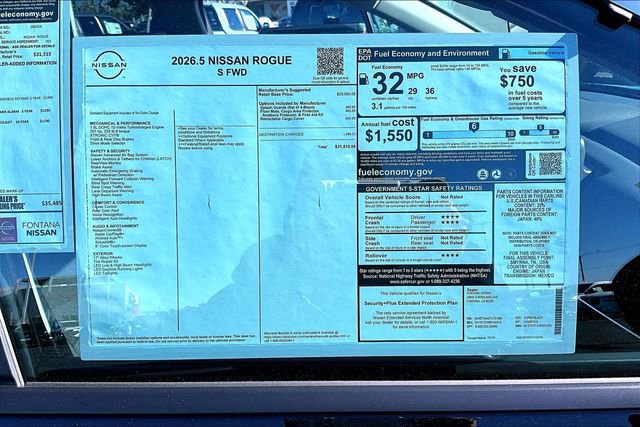 New 2026 Nissan Rogue S image 12