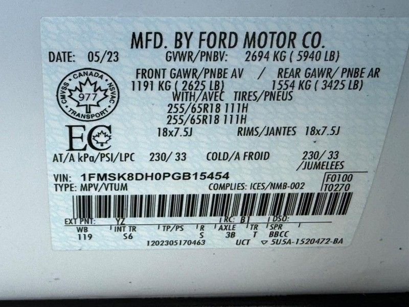 Certified 2023 Ford Explorer XLT image 24
