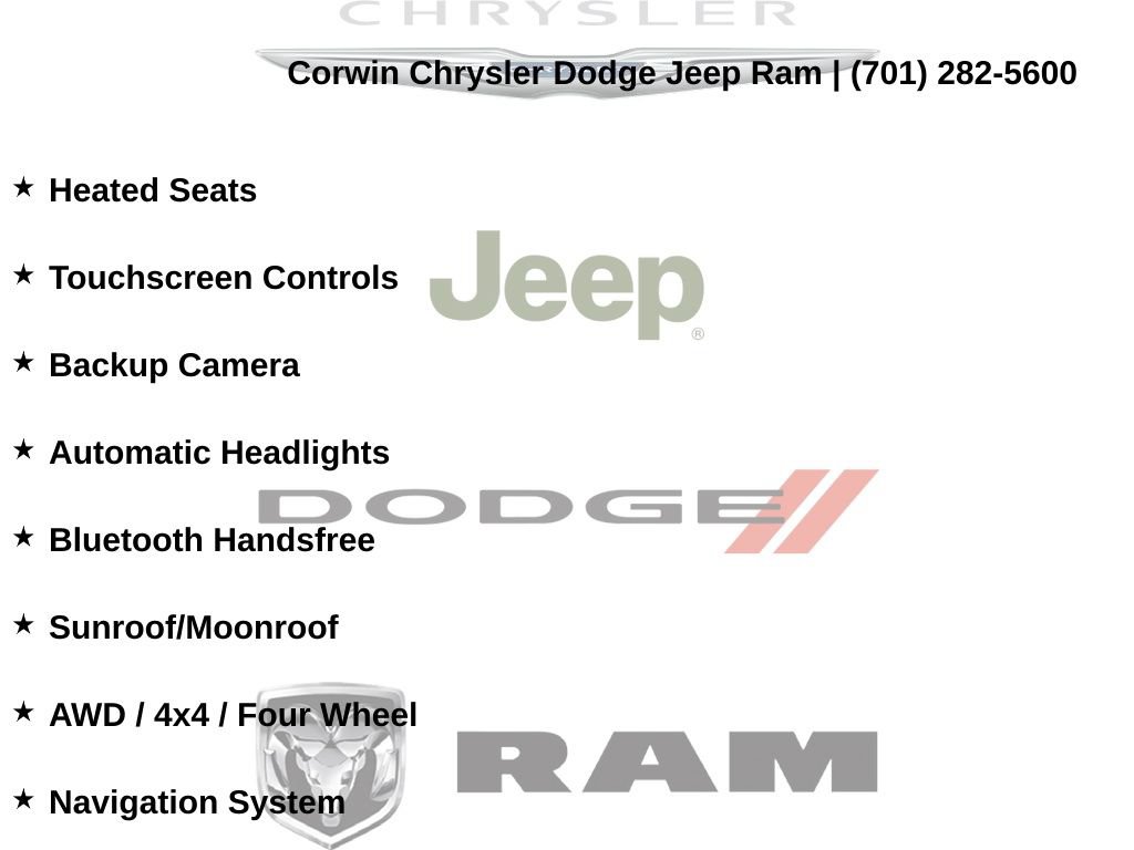 Certified 2023 Jeep Renegade Latitude w/ Sun/Sound Group AWD/4WD image 8