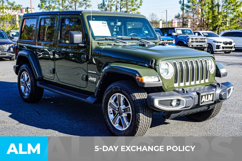 Used 2022 Jeep Wrangler Unlimited Sahara w/ Dual Top Group image 4