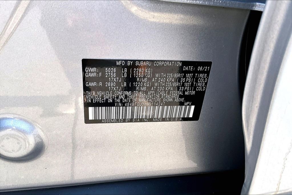 Used 2022 Subaru Outback Wilderness image 17