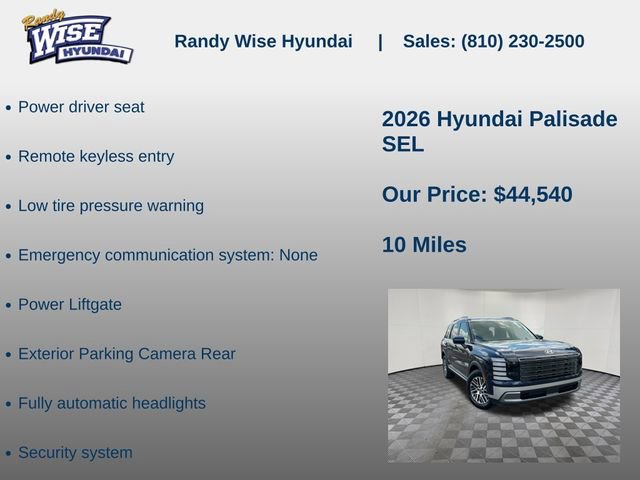 New 2026 Hyundai Palisade SEL AWD/4WD image 10