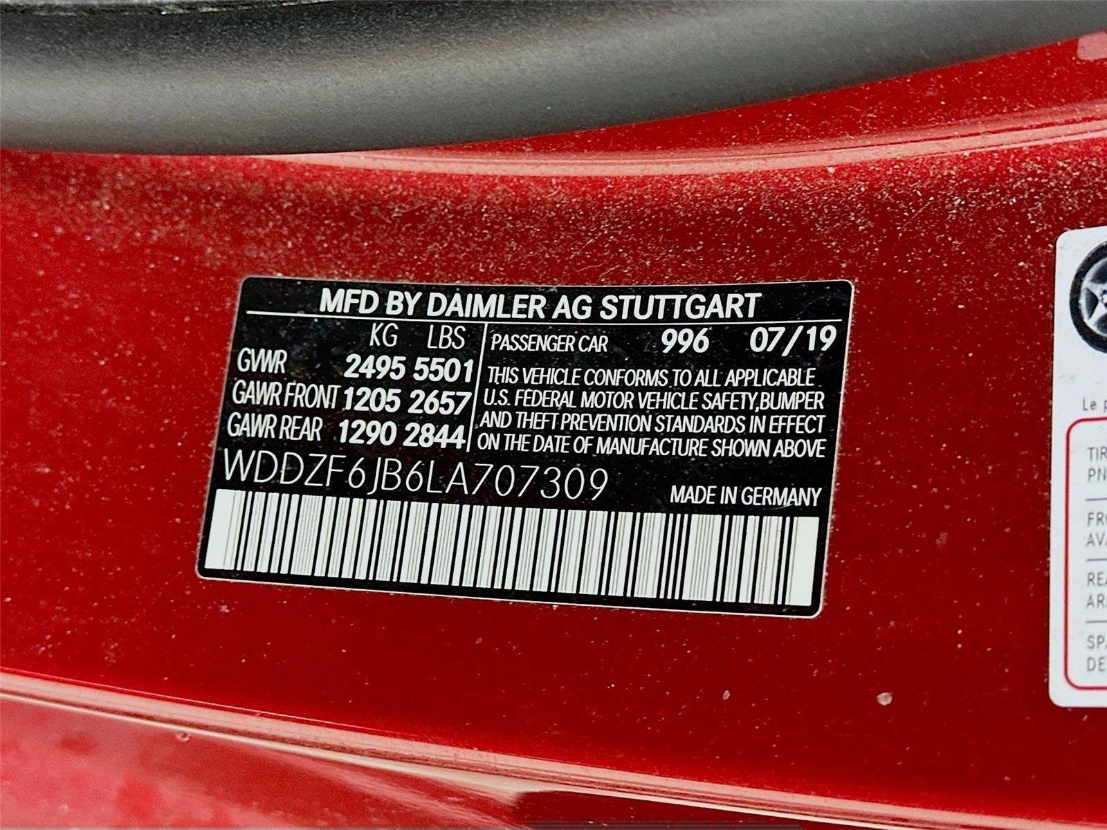 Certified 2020 Mercedes-Benz E 450 E 450 image 6