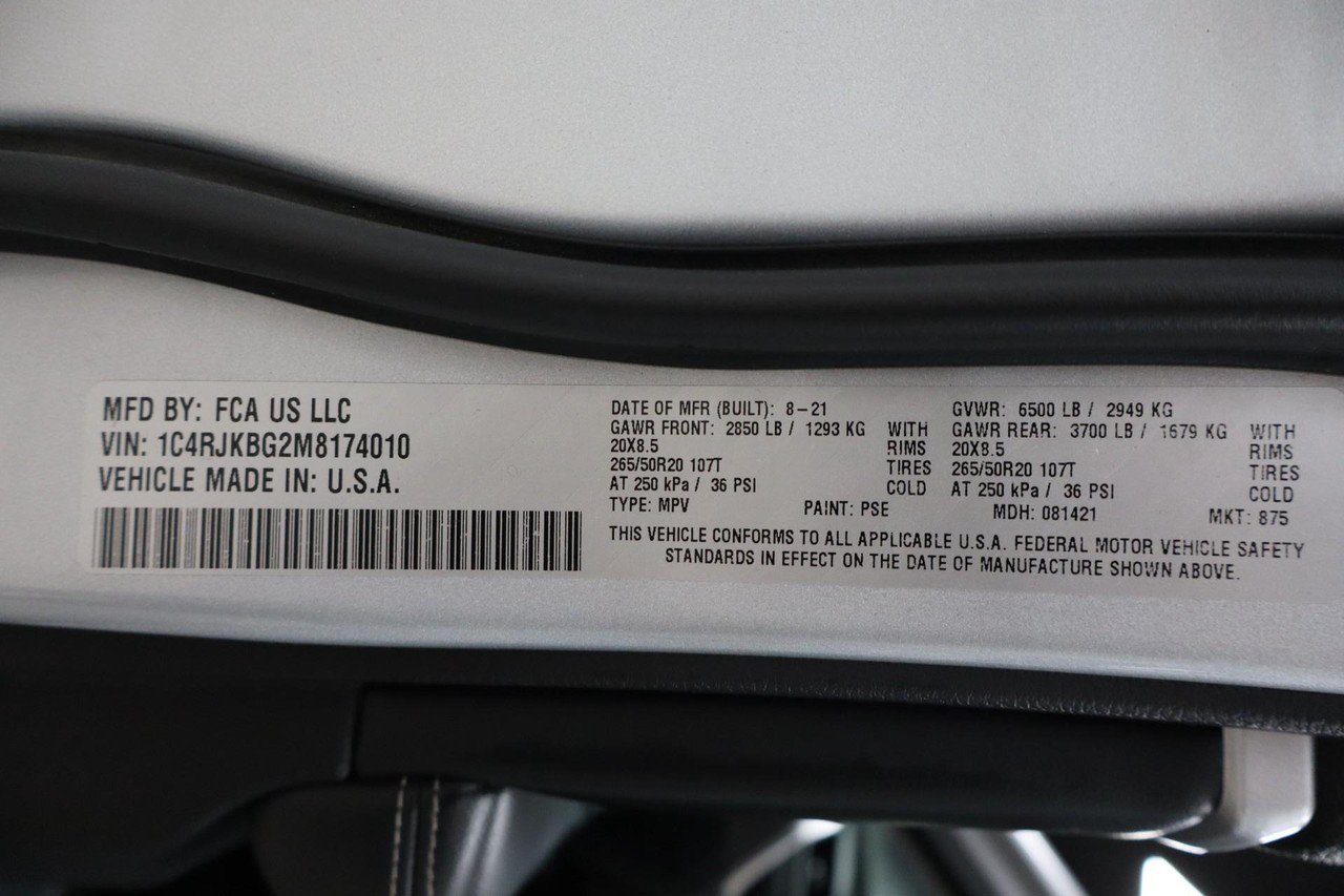 Used 2021 Jeep Grand Cherokee L Limited AWD/4WD image 46