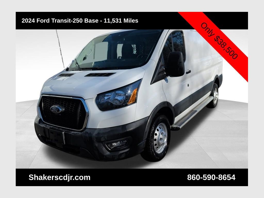 Used 2024 Ford Transit 250 Low Roof AWD w/ Exterior Upgrade Package image 1
