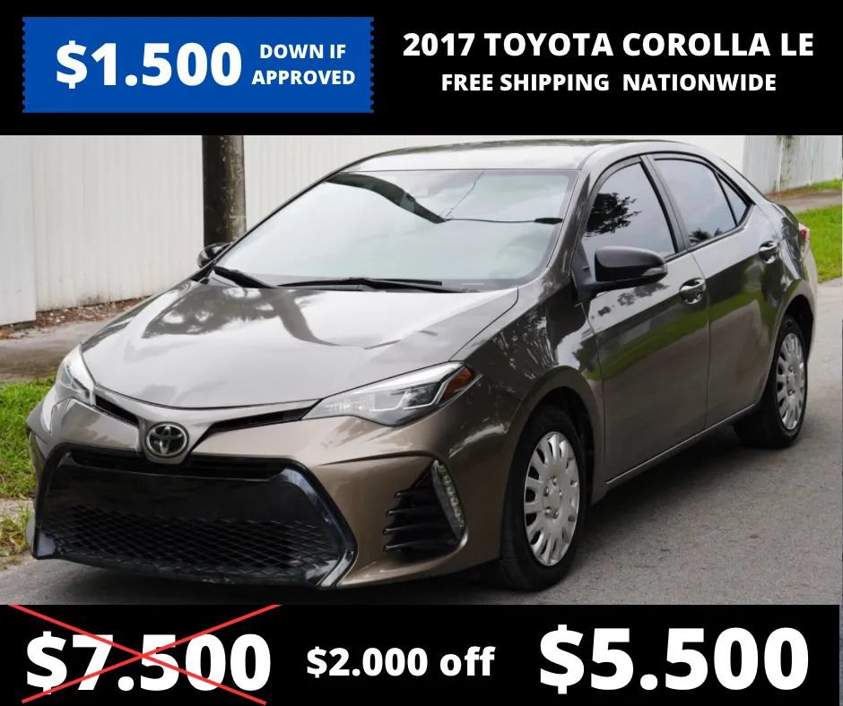 Used 2017 Toyota Corolla SE FWD image 1