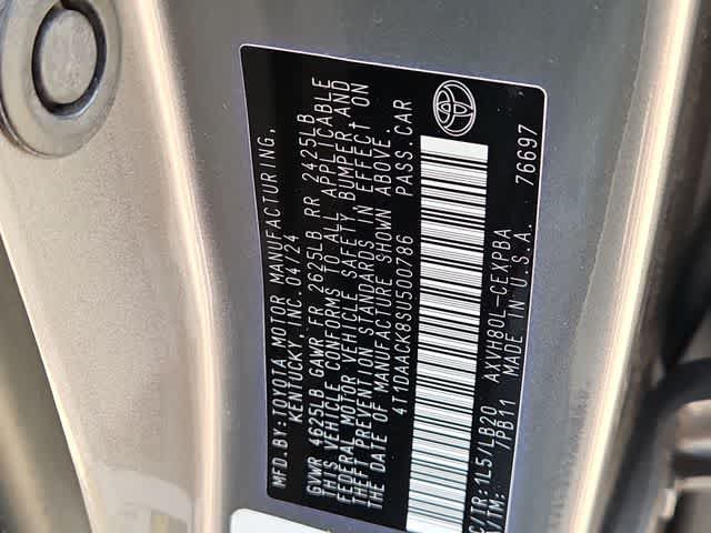 Certified 2025 Toyota Camry XSE FWD image 29