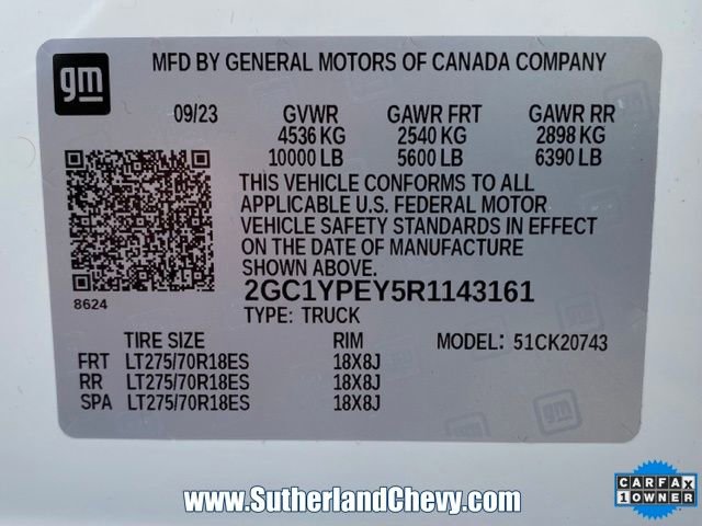 Used 2024 Chevrolet Silverado 2500 LTZ AWD/4WD image 54