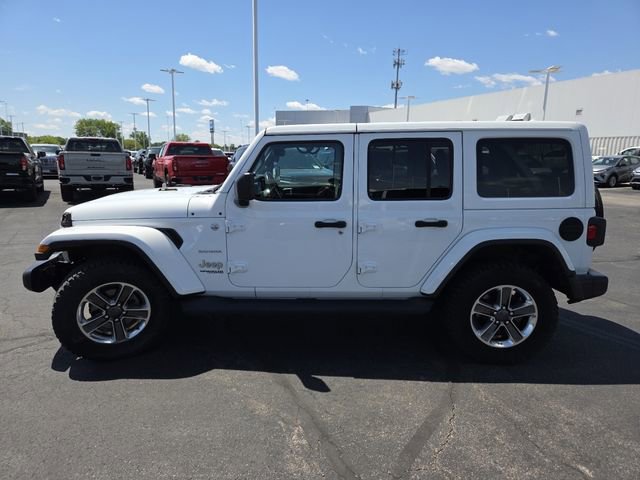 Used 2021 Jeep Wrangler Unlimited Sahara w/ Uconnect 4C Nav & Sound Group AWD/4WD image 18