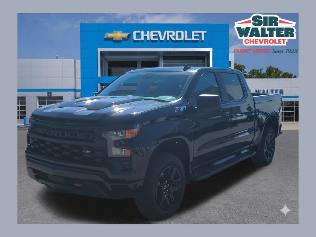 Used 2024 Chevrolet Silverado 1500 Custom Trail Boss AWD/4WD image 1