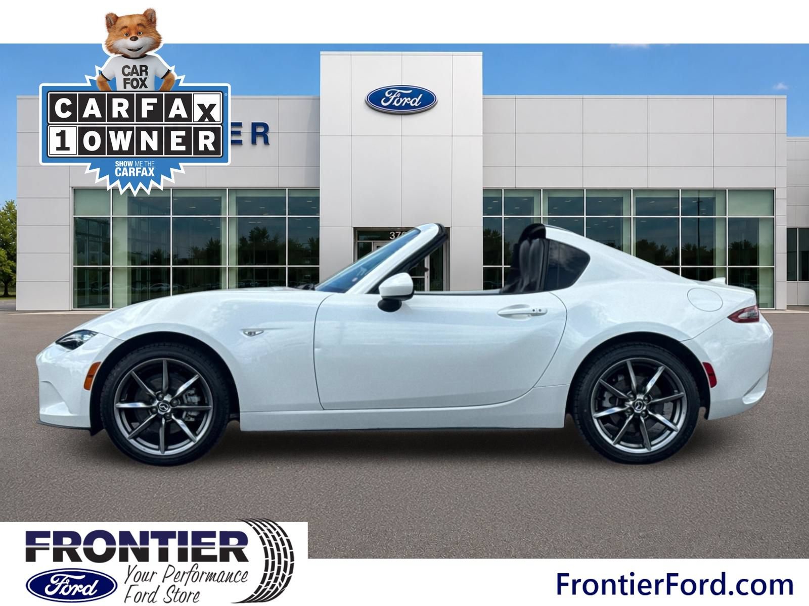 Used 2021 MAZDA MX-5 Miata RF Grand Touring RWD image 9