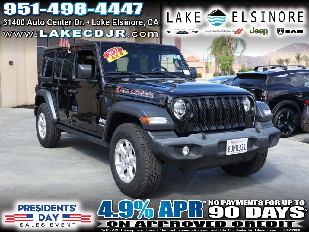 Used 2021 Jeep Wrangler Unlimited Islander