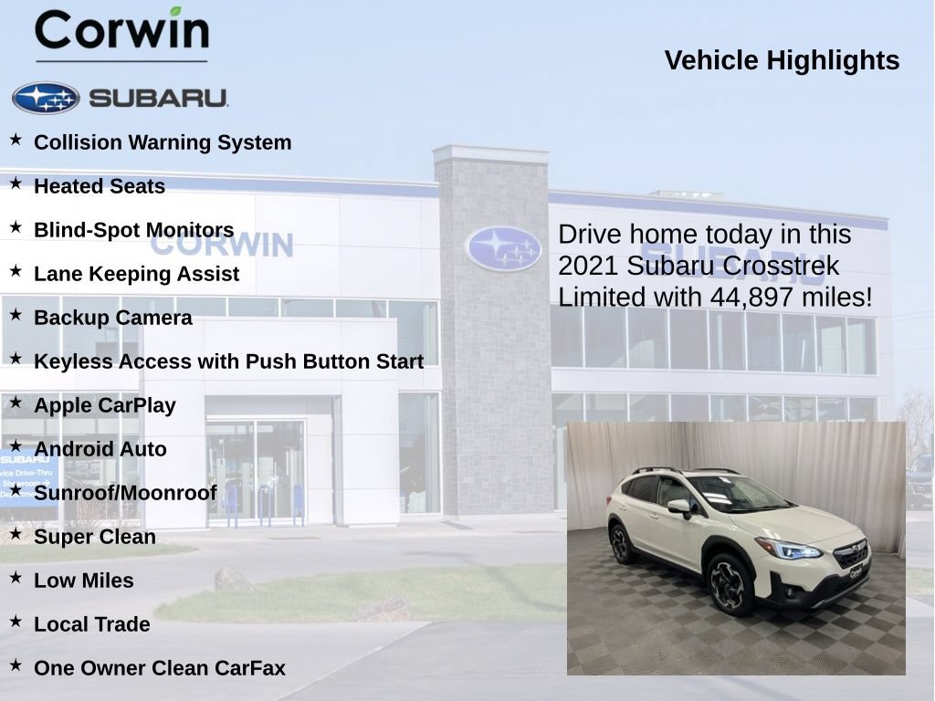 Used 2021 Subaru Crosstrek 2.5i Limited w/ Moonroof Package 2 AWD/4WD image 6