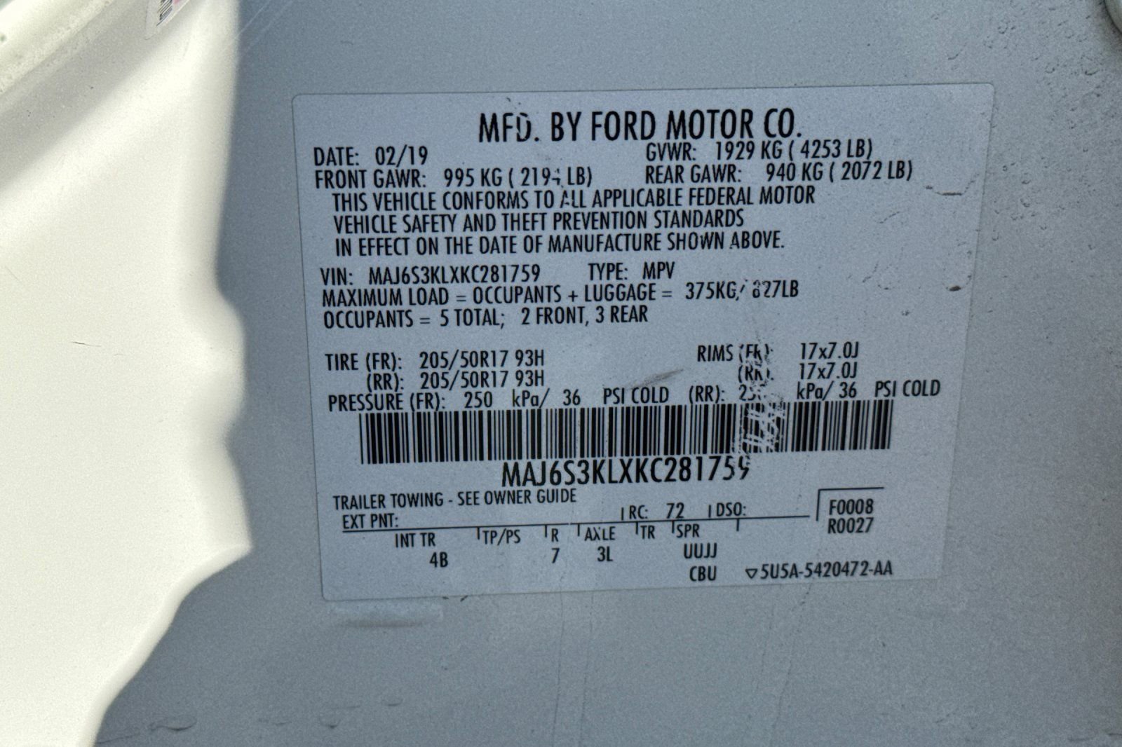 Used 2019 Ford EcoSport Titanium AWD/4WD image 29