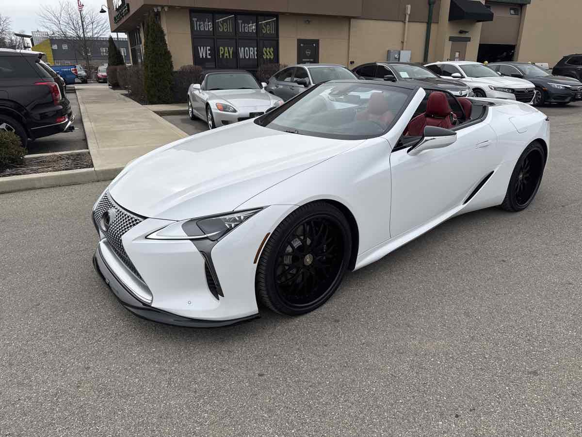 Used 2021 Lexus LC 500 Convertible w/ Touring Package image 8