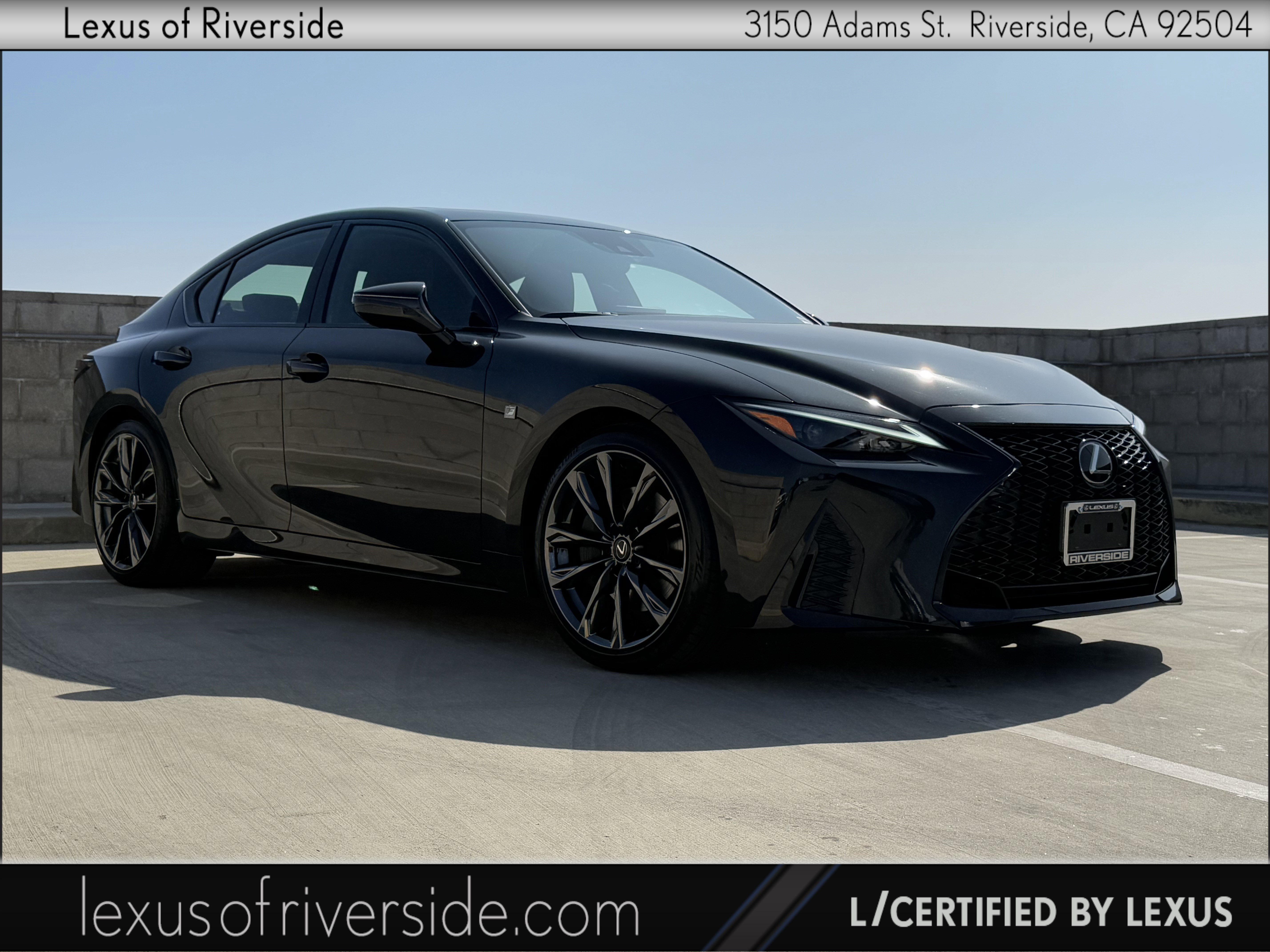 Certified 2025 Lexus IS 350 F Sport w/ Accessory Package 2