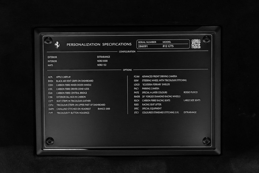 Certified 2022 Ferrari 812 GTS image 22