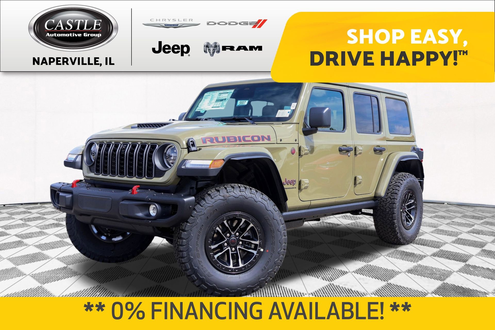New 2026 Jeep Wrangler Unlimited Rubicon AWD/4WD image 1