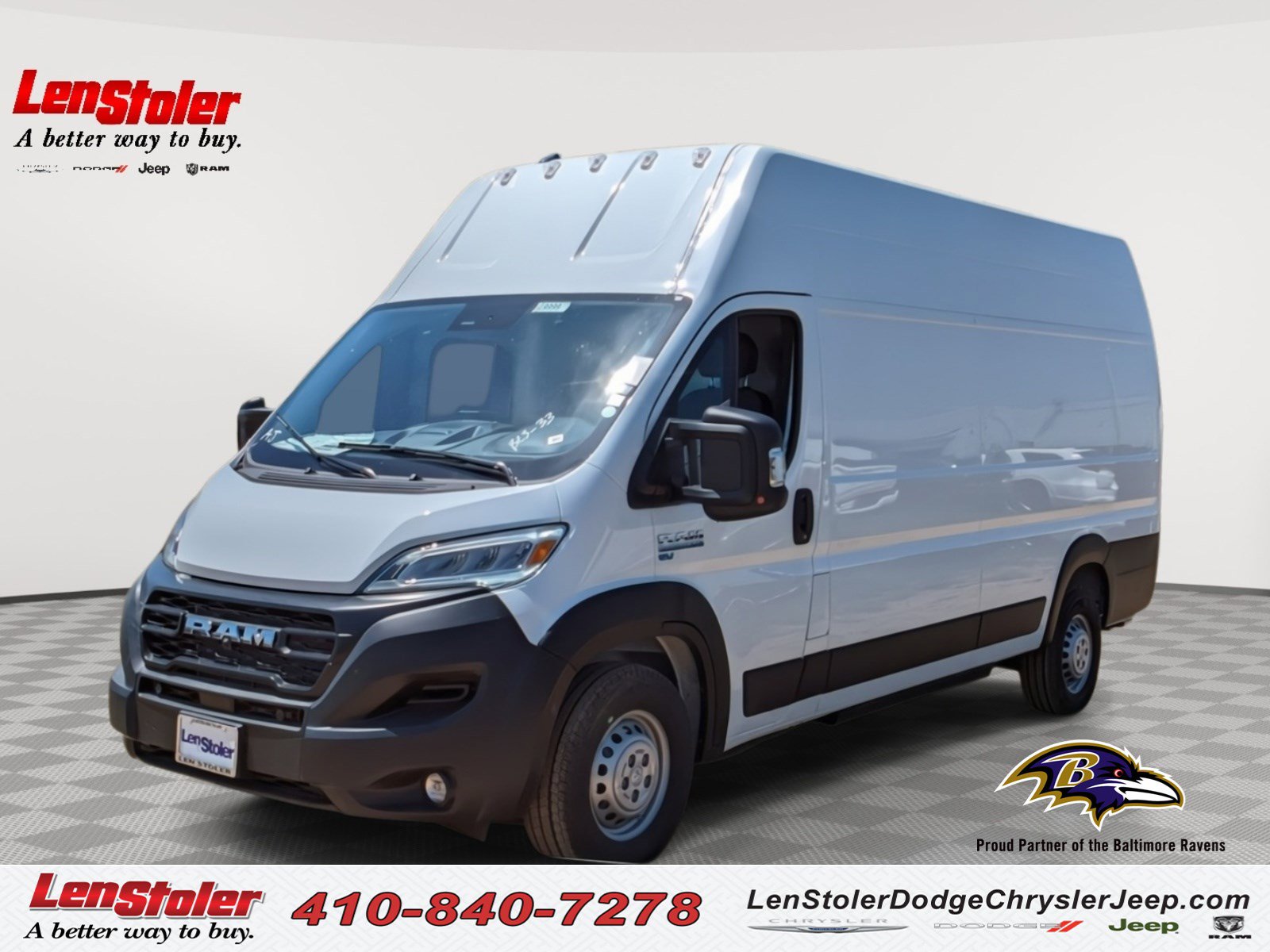 New 2024 RAM ProMaster 3500 w/ Delivery Van Package