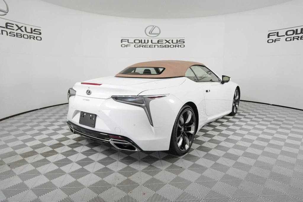 Used 2024 Lexus LC 500 Convertible w/ Touring Package image 8