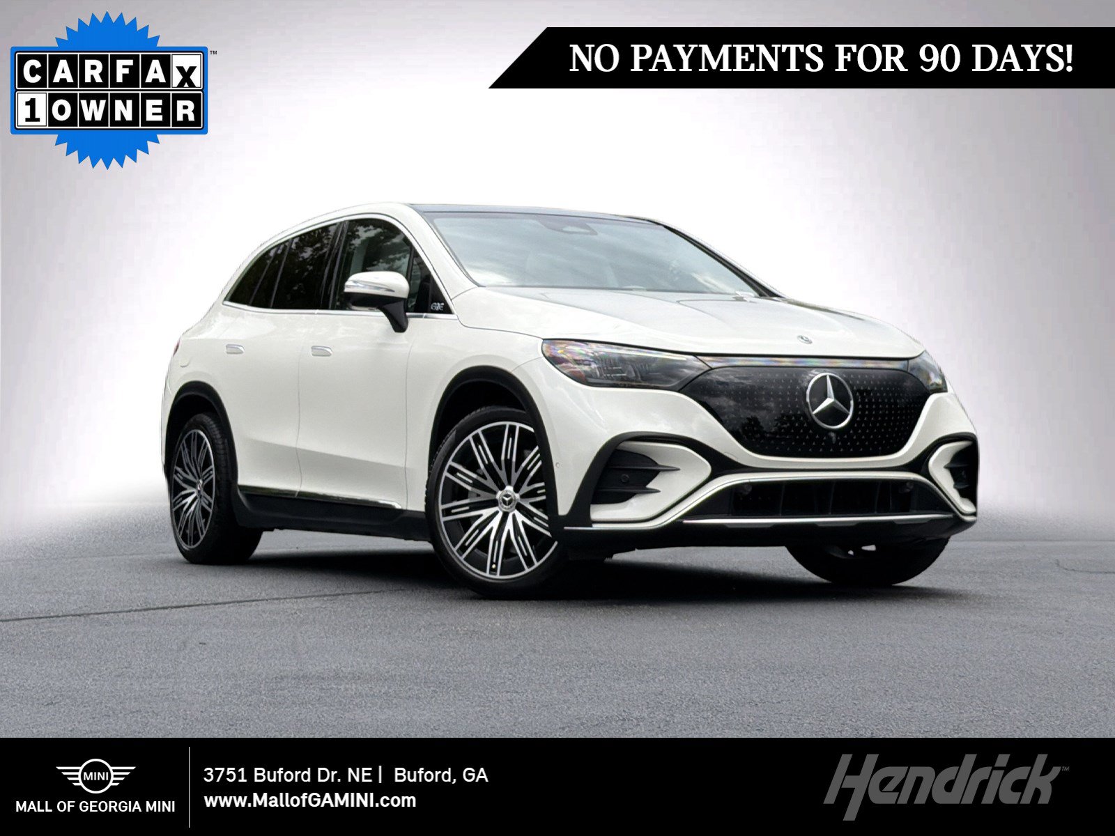 Used 2023 Mercedes-Benz EQE 350+ SUV w/ AMG Line Exterior Package image 1