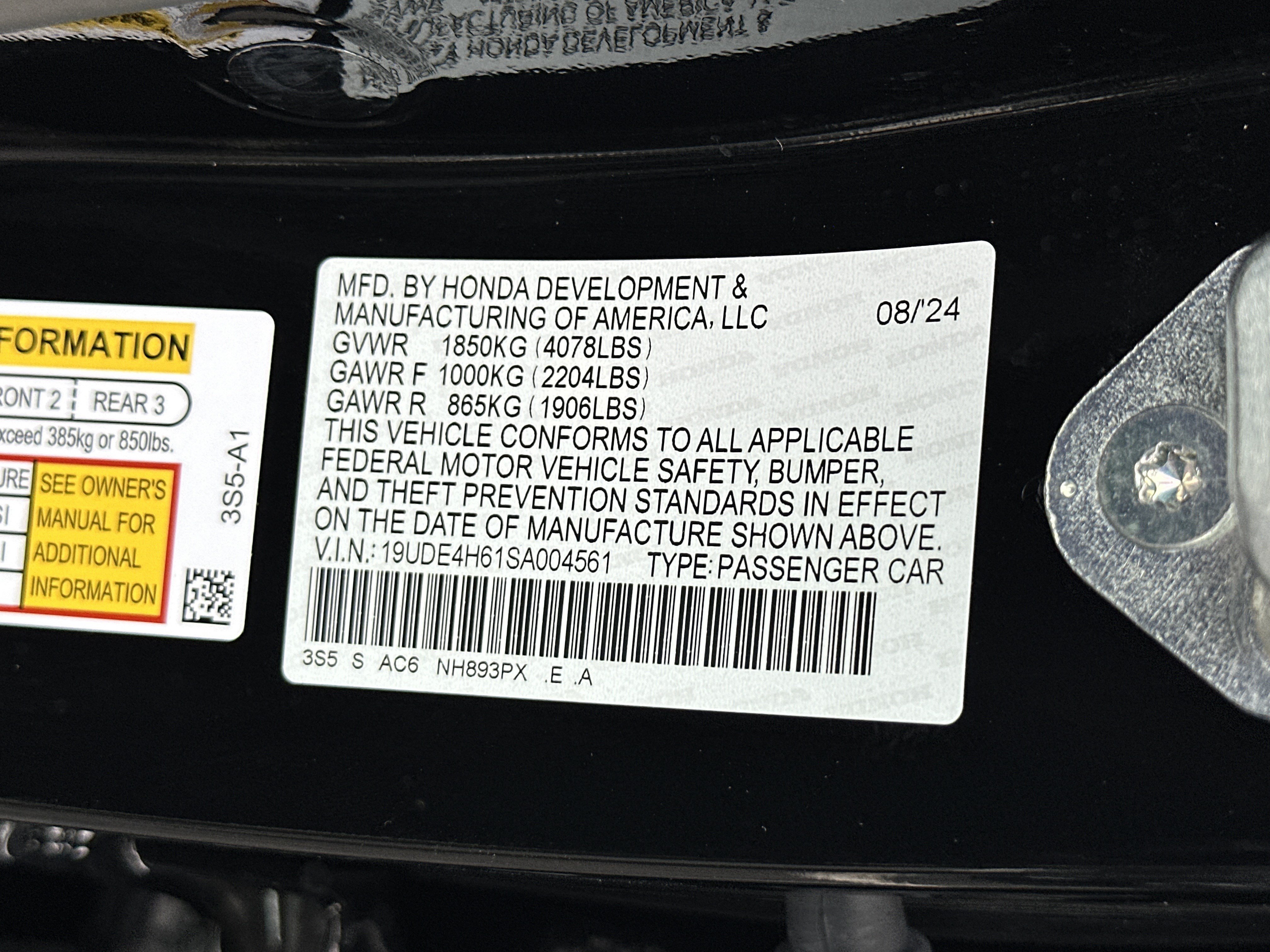 Certified 2025 Acura Integra A-Spec FWD image 33